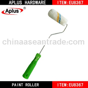 new fashional 4" paint roller with green handle