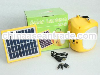 new handy rechargeable led solar caming lamp