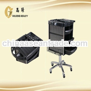 new salon black hair appliance holder service tray DM-5032