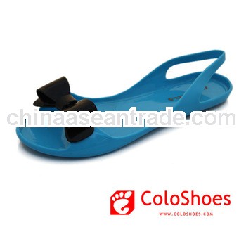 new style bright blue jerry sandals for ladies 2013
