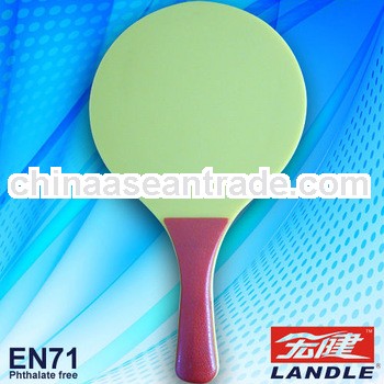 newest professional custom pp plastic light material beach ball racket