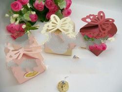 Butterfly flower candy box