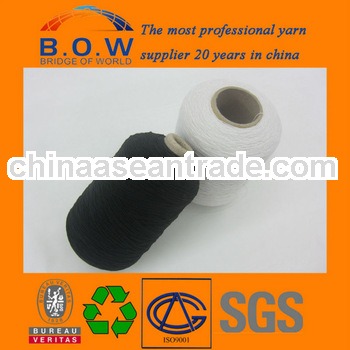 nylon rubber covered yarn for socks sweater knitting compective price
