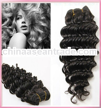 on sale! unprocessed 5A grade double drawn and fancy curls Brazilian virgin human hair