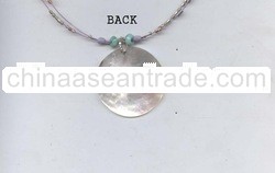 sea shell mother of pearl necklaces