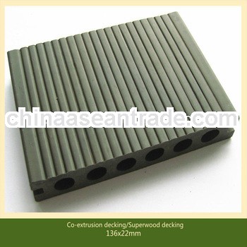 outdoor Co-extrusion wpc crack-resistant decking