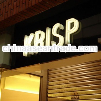outdoor acrylic LED channel signage letter