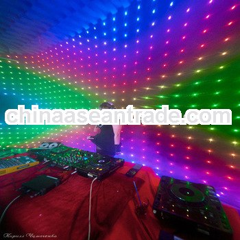 p5 p6 p9 p18 led video curtain with pc and sd card