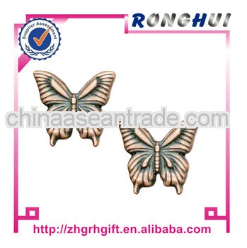 personalized/butterfly/metal pin badge making