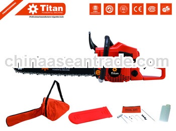 petrol engine chain saw cs5800 with CE, MD certifications cordless chain saw