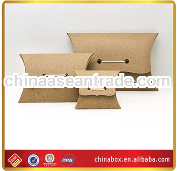 pillow kraft paper box with different sizes