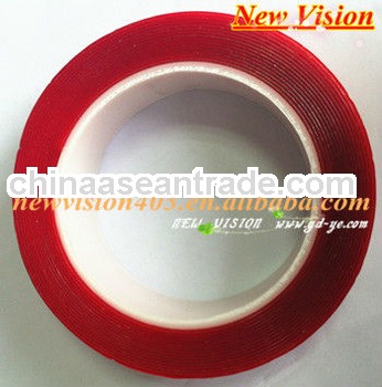 plastic core with great adhesive size 15mm*3m clear acrylic foam tape