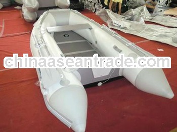 plywood floor inflatable boat/pvc inflatable boat