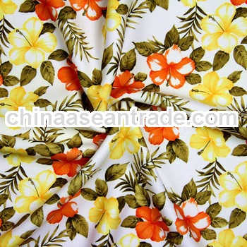 polyester print fabric scuba knitted fabric free sample