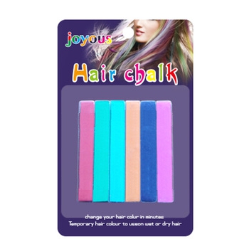 pop selling blister packaging hair color chalk Arbitrary choice of colors