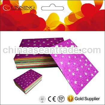 popular color glitter eva sheet