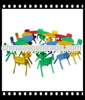 popular high quality kids table and chairs for indoor furniture equipment
