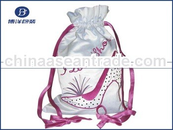popular satin party matching shoe and bag