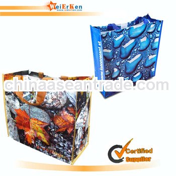 pp recycle lamination shoppping bag wholesale