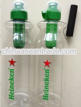 promotional water bottle with filter