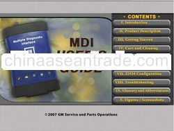 GM MDI Gm multiple diagnostic interface