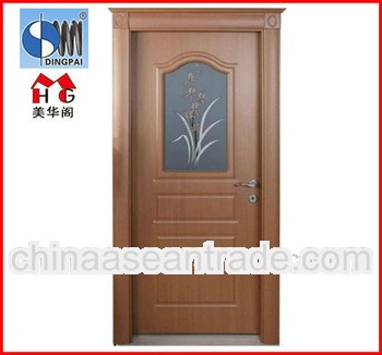 pvc bedroom door pvc interior door in low pvc door price MHG-6037