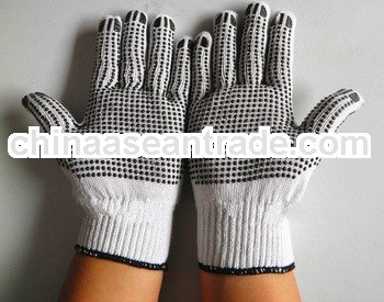 pvc dotted garden gloves