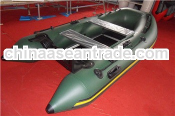 pvc or hypalon inflatable boat/V bottom inflatable boat