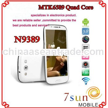 quad core android phone 2gb ram mobile phones n9389