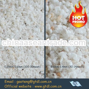 quartz sand mine pure silica sand for pool water filtering