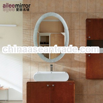 rectangle cosmetic mirror purple mirror glass rhinestone cosmetic mirror