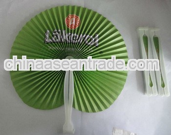 round paper fan/ plastic fan QS-SZ1395
