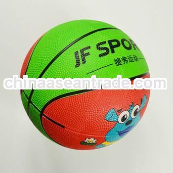 rubber basketball ball with competitive prices