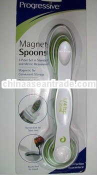 set of 5 Magnetic Measuring Spoons kit