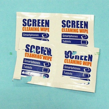 shinning LED screen cleaning wet wipe