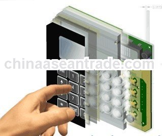 silicone rubber keypad used in home appliance