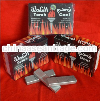 silver charcoal for shisha torch brand