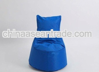 single blue beanbag chair, home furniture for your kids