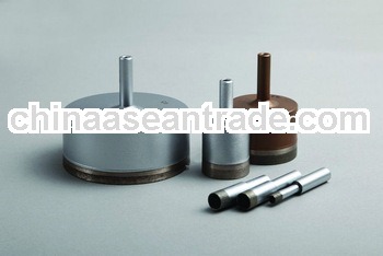 sintered glass drilling bit , Glass drill bit with Cone shank