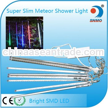 slim meteor shower tube hanging glass christmas tree ornaments