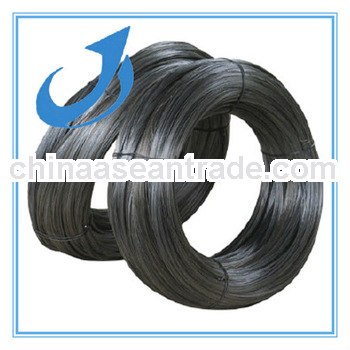 small coil black iron wire
