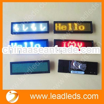 small size five colors flashing magic led board factory