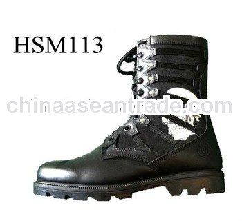 special desinger military rubber skidproof outsole lace up army boots