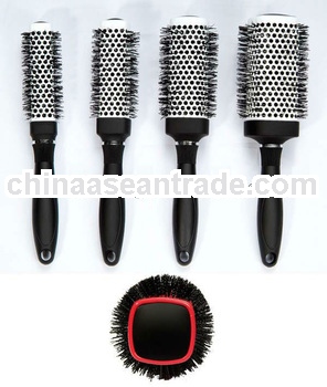 square ceramic hair brush set