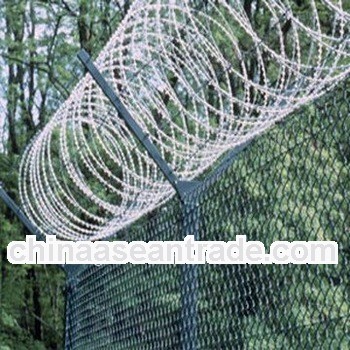 stainless steel concertina razor barbed wire/factory price/low price