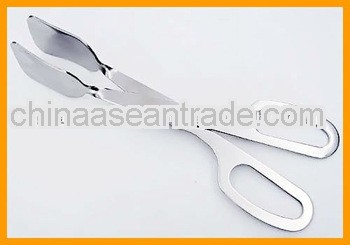 stainless steel kitchen scissor tongs