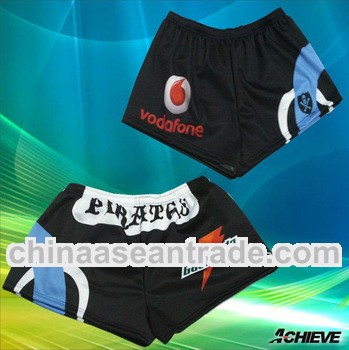 sublimation rugby shorts with free design