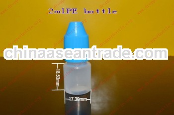 tamperproof container 2ml pe with blue caps