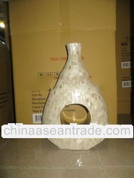 lacquer MDF vase