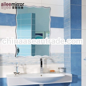 thin acrylic mirror sheet square bathroom mirror